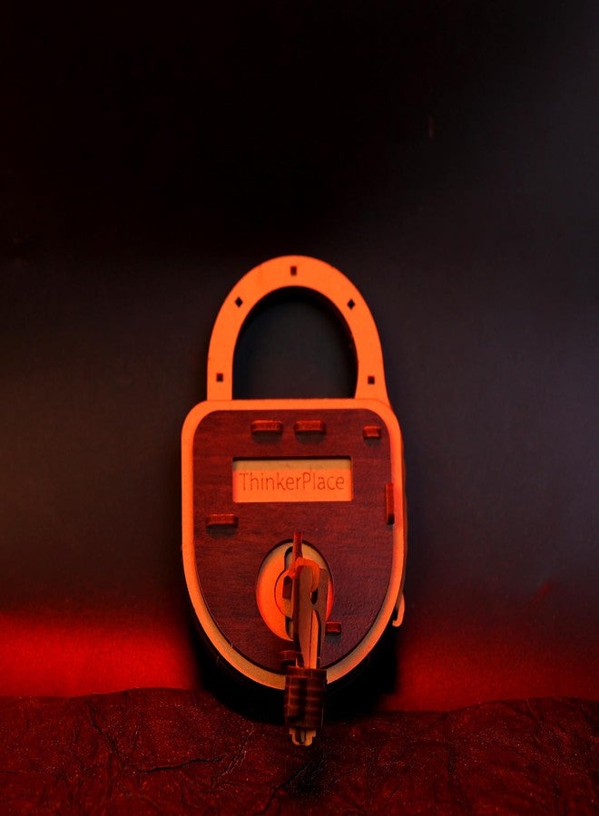 ThinkerPlace DIY Lock & Key for Kids | Build, Color & Play with a Working Lock & Key | STEM Educational Toy for Kids Age 6+ Years | Science & Learning Toy - Image 5